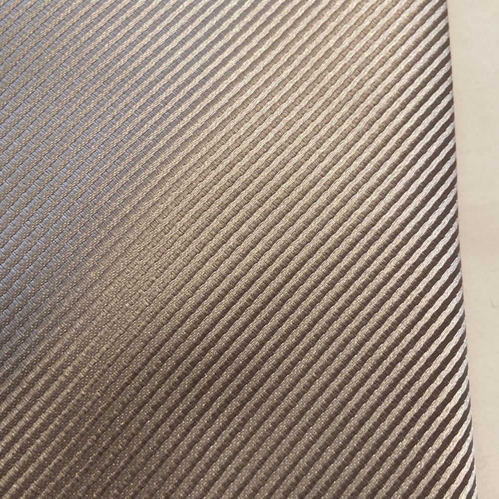 Unisex Dress Tie, Perry Ellis Portfolio, Silver Diagonal Stripe, 58”